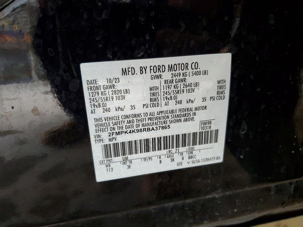 2024 FORD EDGE