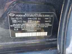 2012 HYUNDAI SONATA