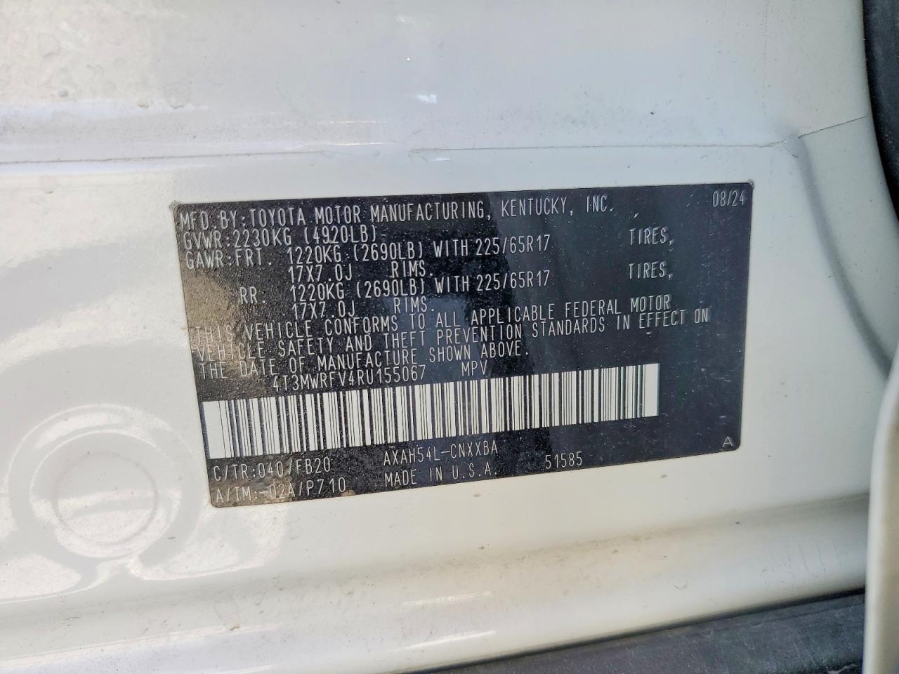 2024 TOYOTA RAV4