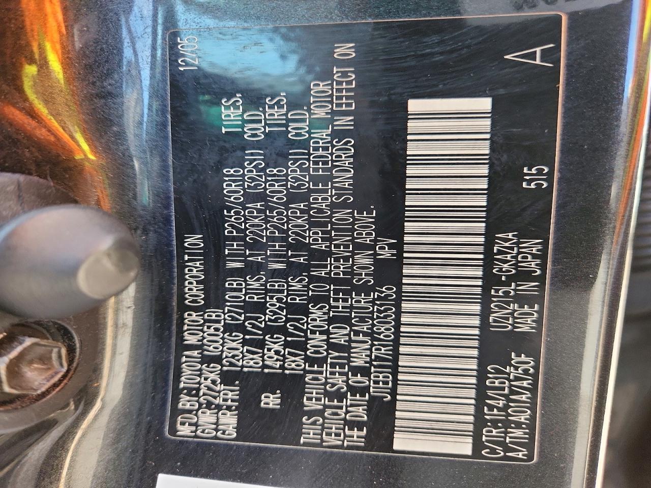2006 TOYOTA 4Runner