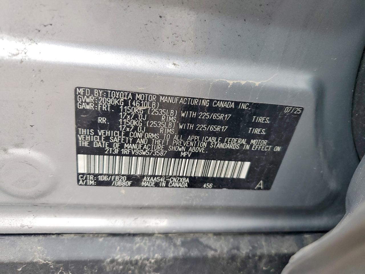 2025 TOYOTA RAV4