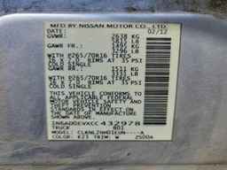2012 NISSAN Frontier