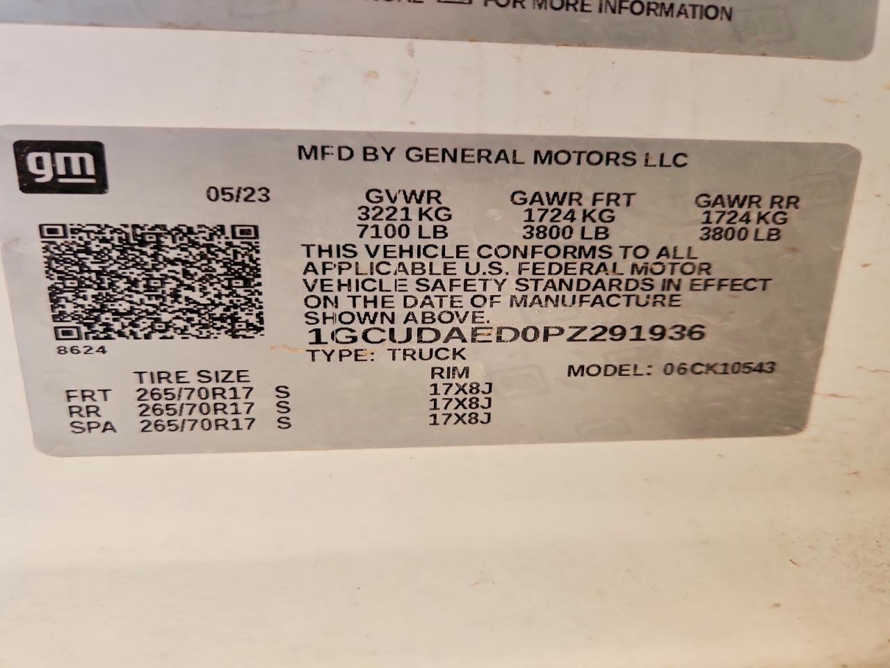 2023 CHEVROLET