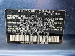 2023 SUBARU Crosstrek