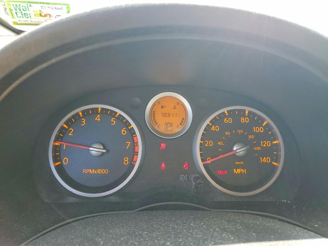 2008 NISSAN SENTRA