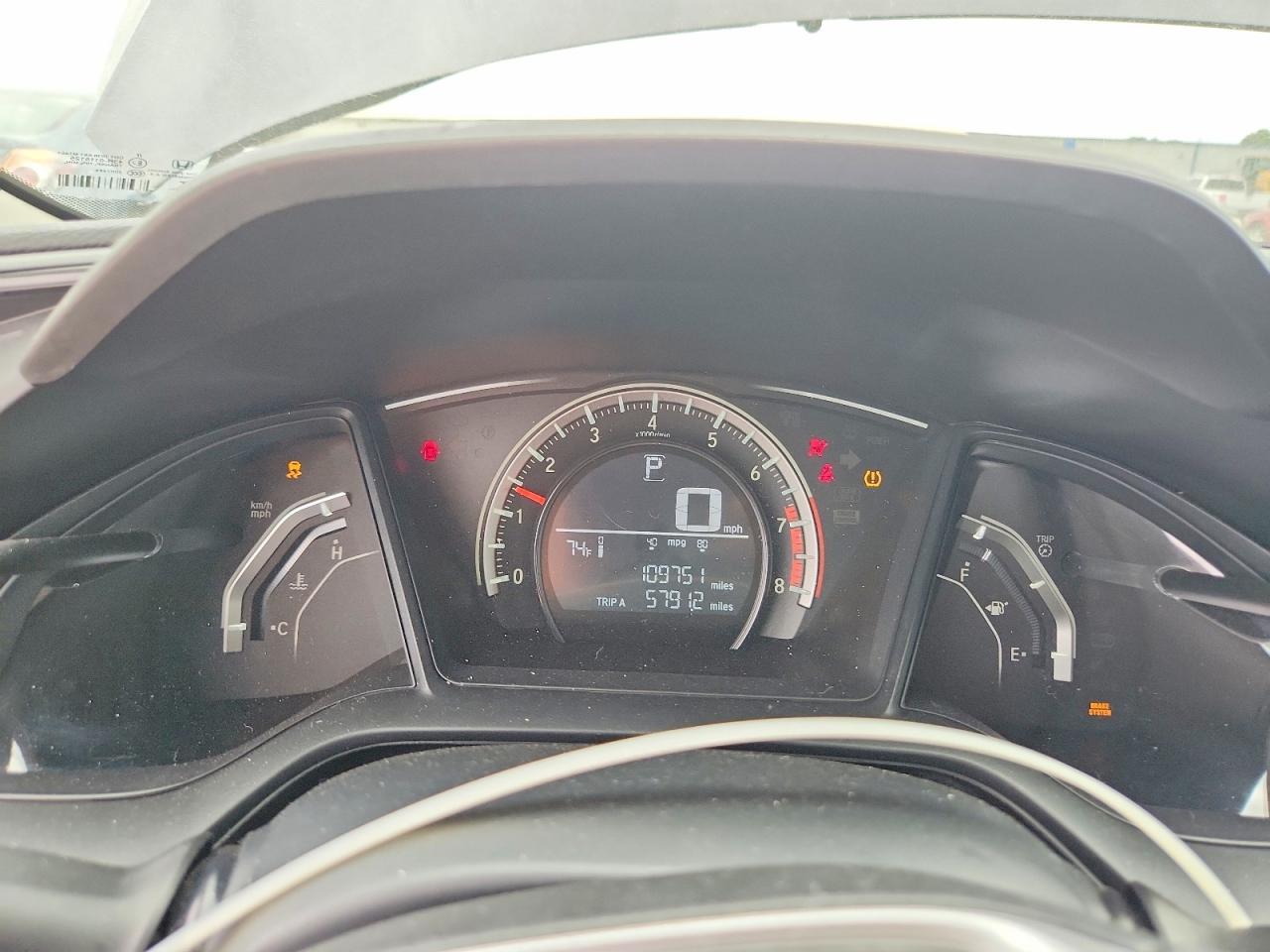 2016 HONDA CIVIC