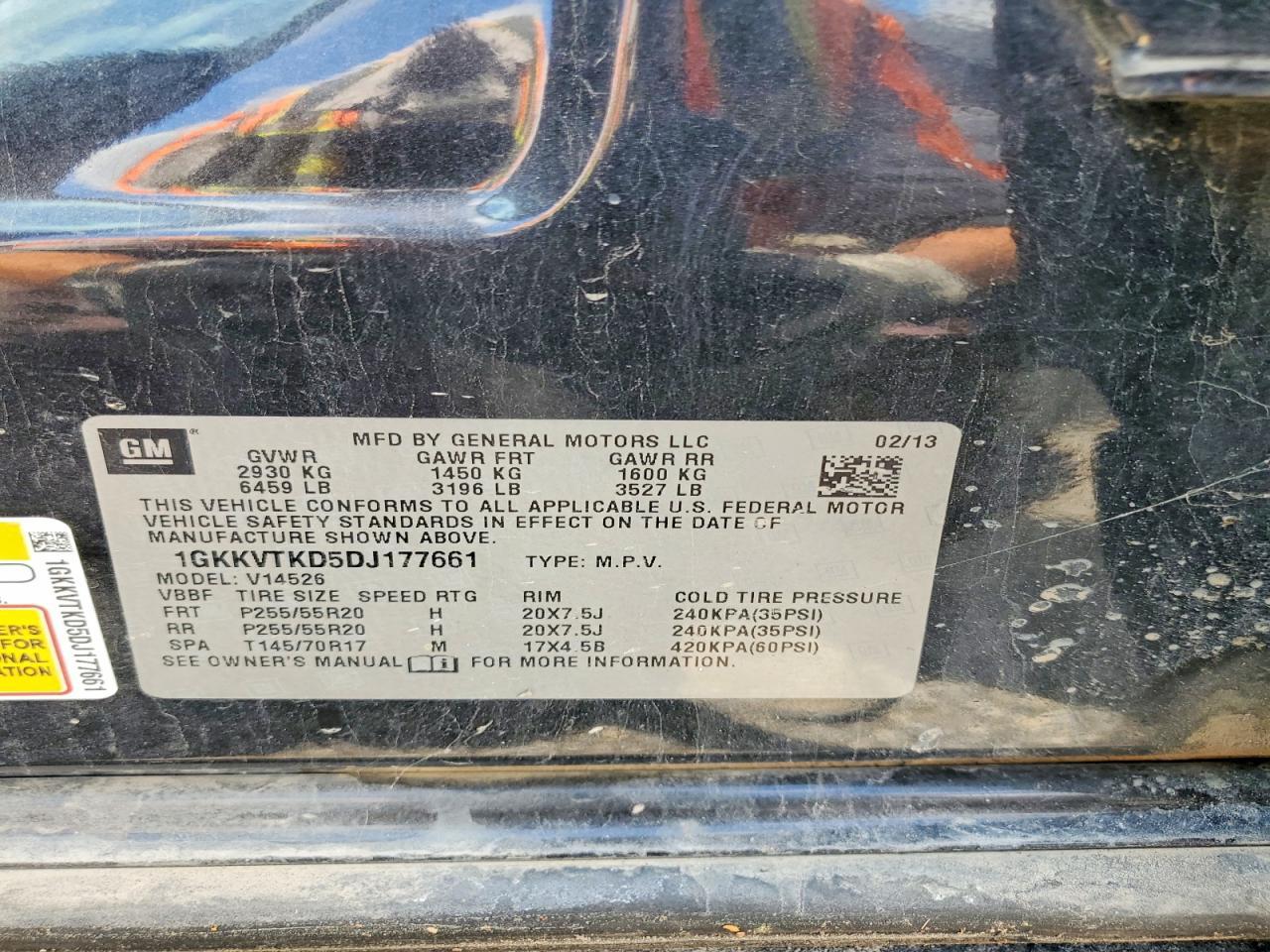 2013 GMC ACADIA