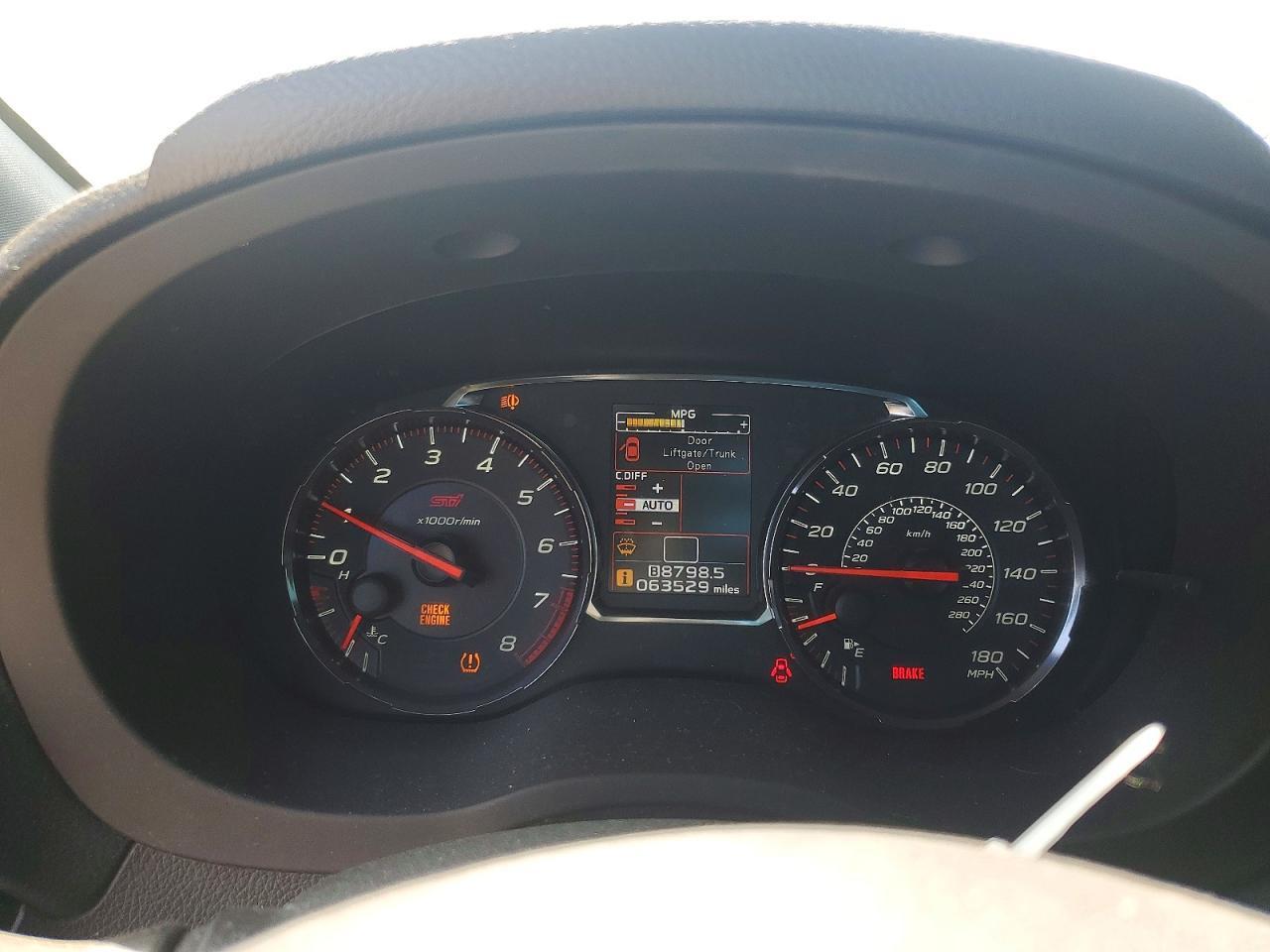 2020 SUBARU WRX