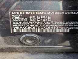 2012 BMW 5 series