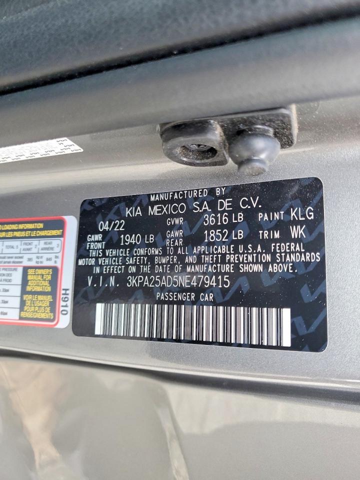 2022 KIA RIO