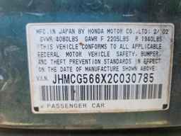 2002 Hond Accord