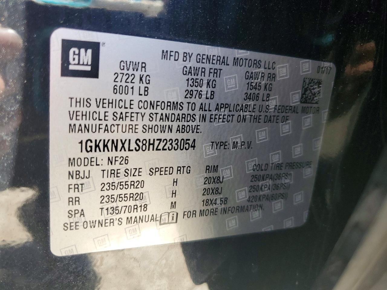 2017 GMC ACADIA