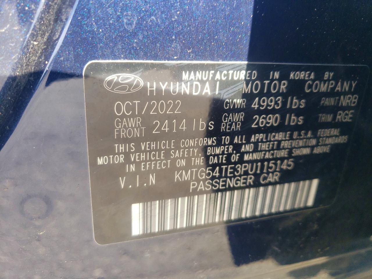 2023 GENESIS G70