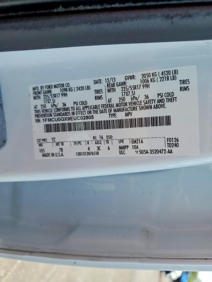2014 FORD ESCAPE