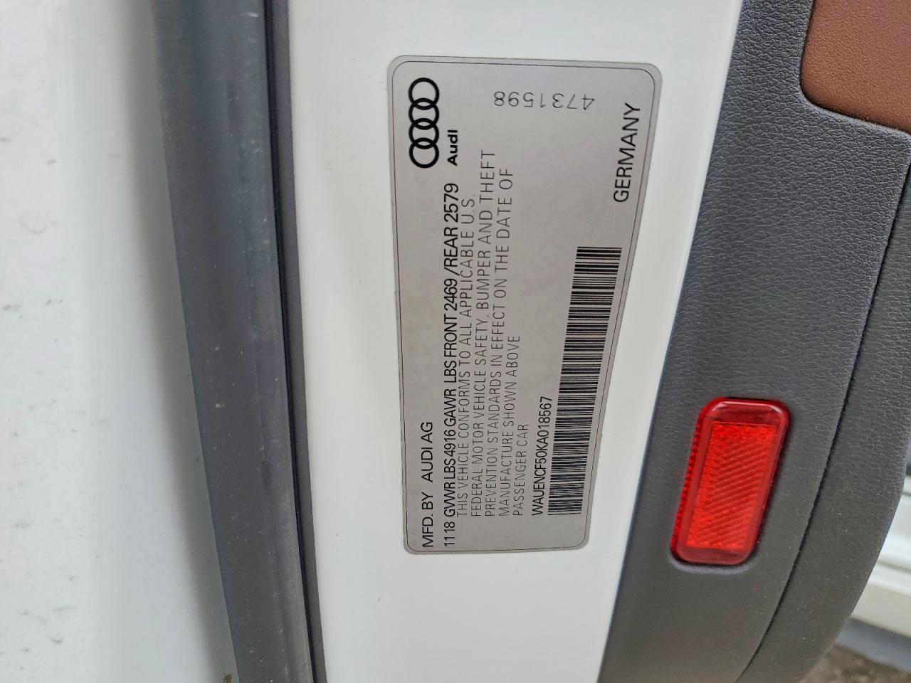 2019 AUDI A5