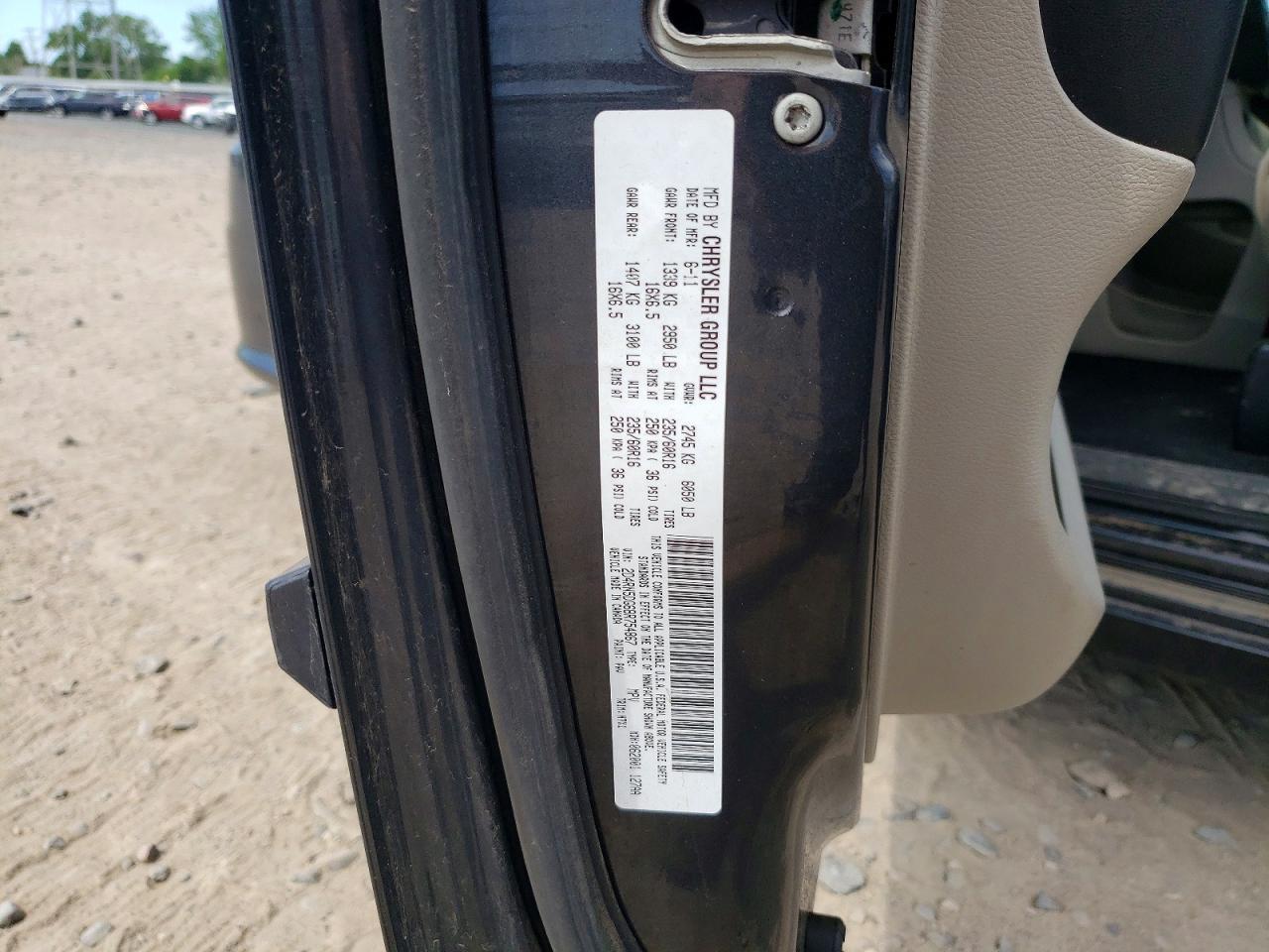 2011 DODGE Cara Grand