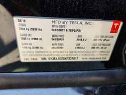 2019 TESLA MODEL S