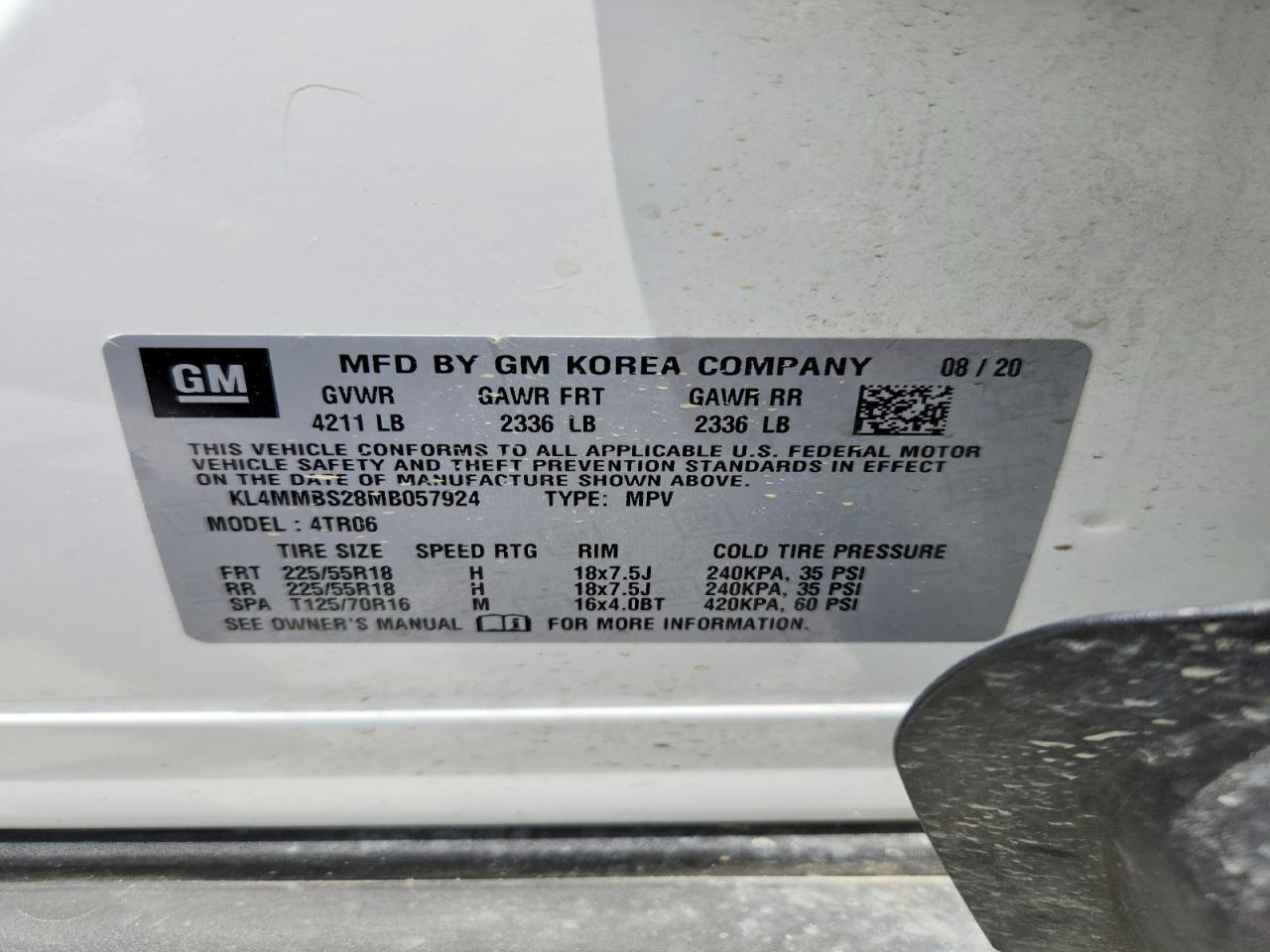 2021 BUICK Encore GX