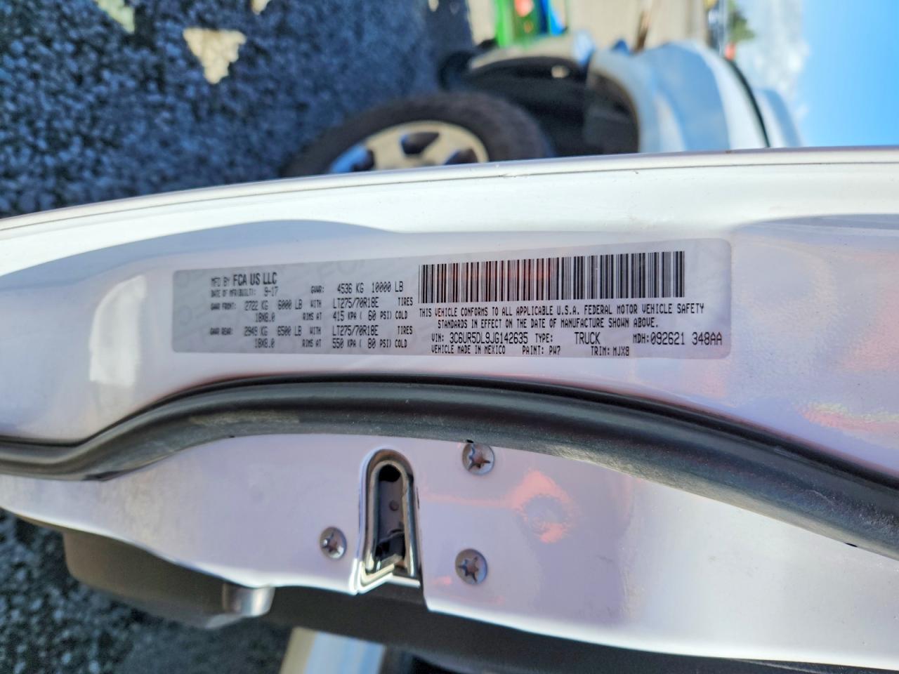 2018 RAM 2500