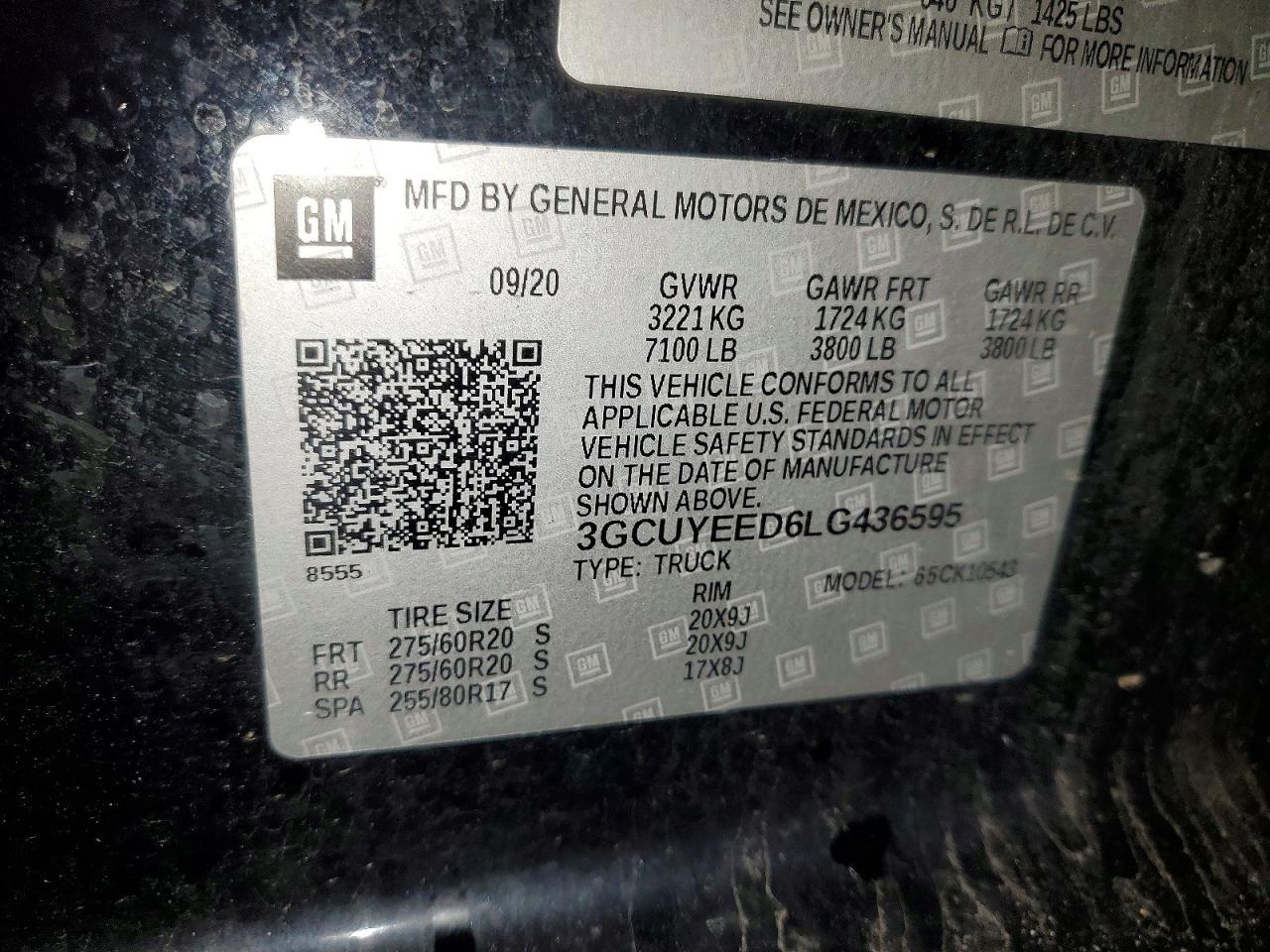 2020 CHEVROLET Silverado
