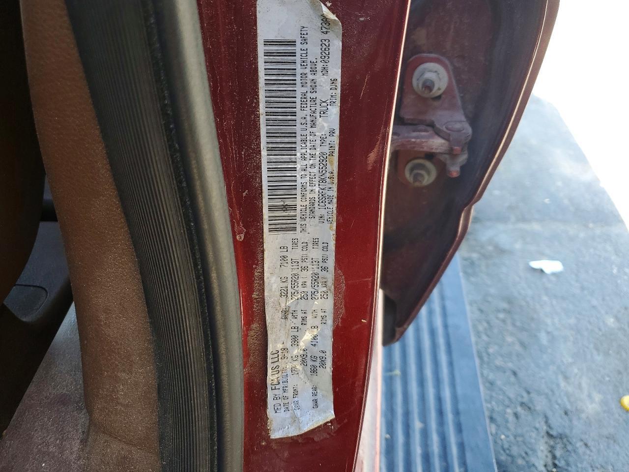 2019 RAM 1500