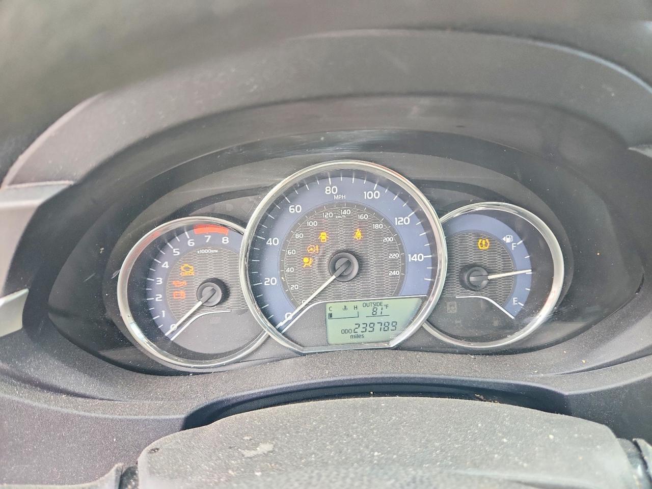 2016 TOYOTA COROLLA