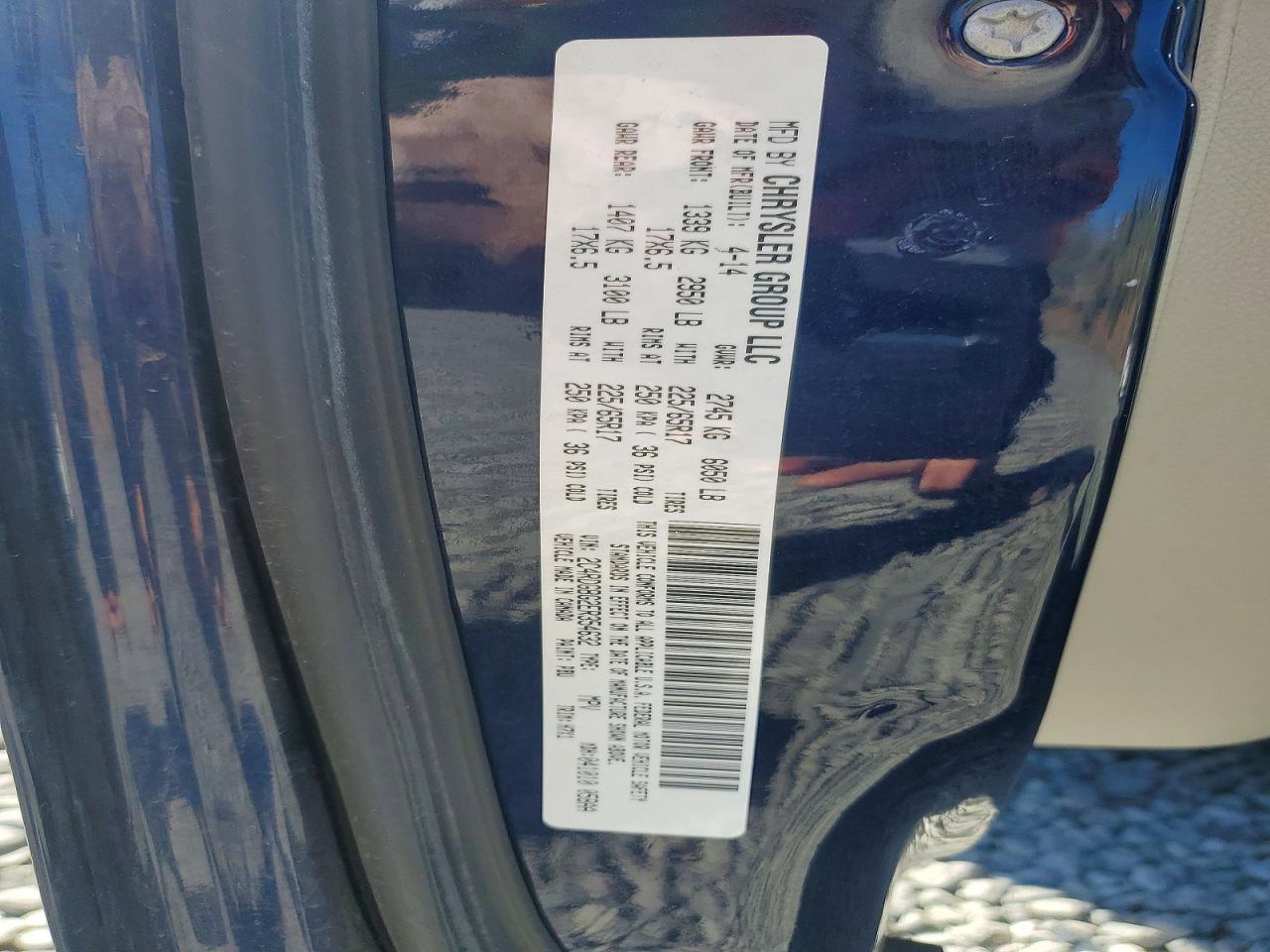 2014 DODGE GRAND CARAVAN