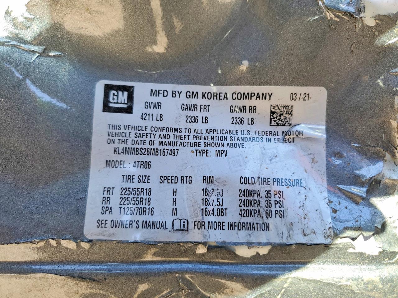 2021 BUICK Encore GX