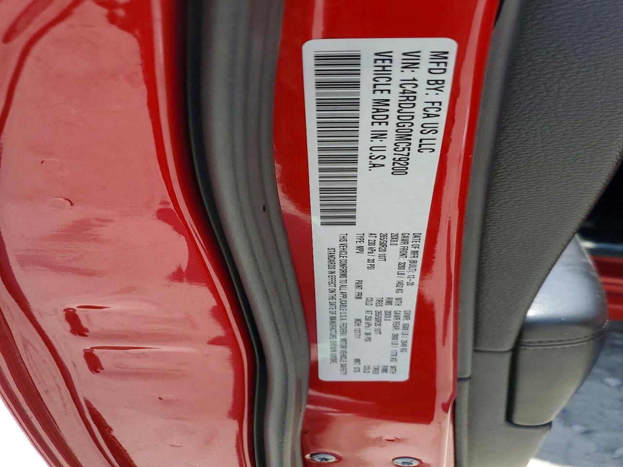 2021 DODGE DURANGO