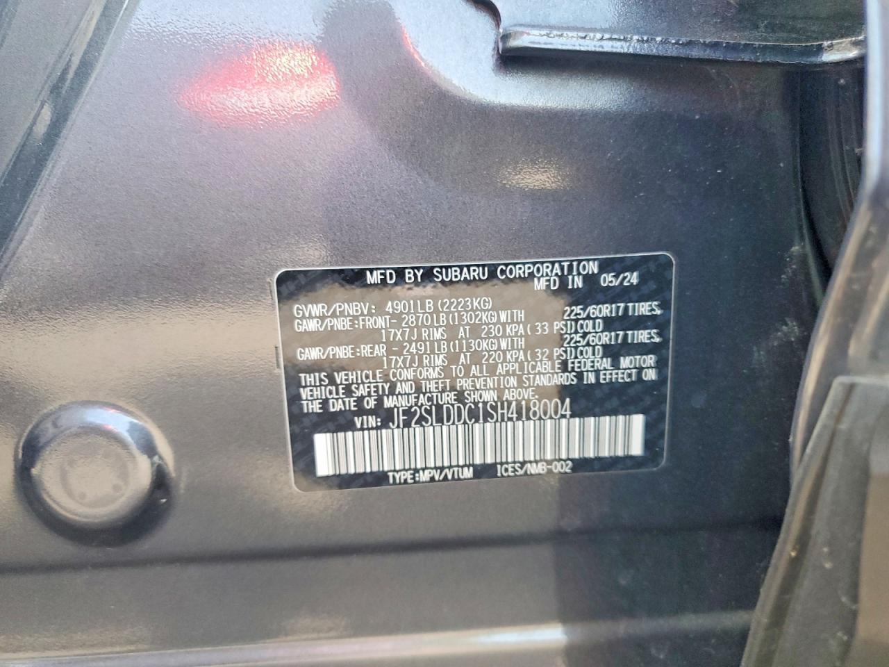 2025 SUBARU FORESTER