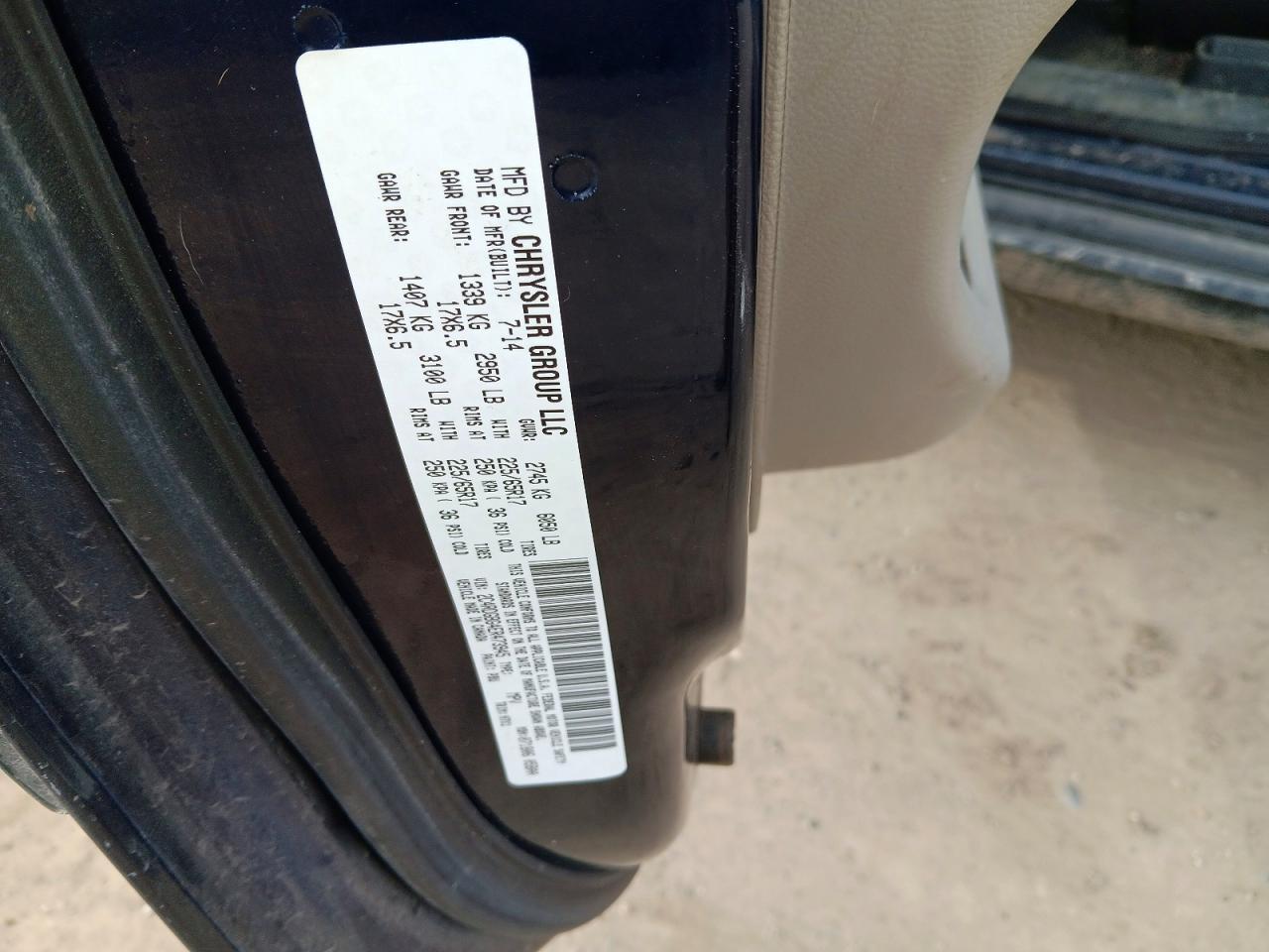 2014 DODGE GRAND CARAVAN