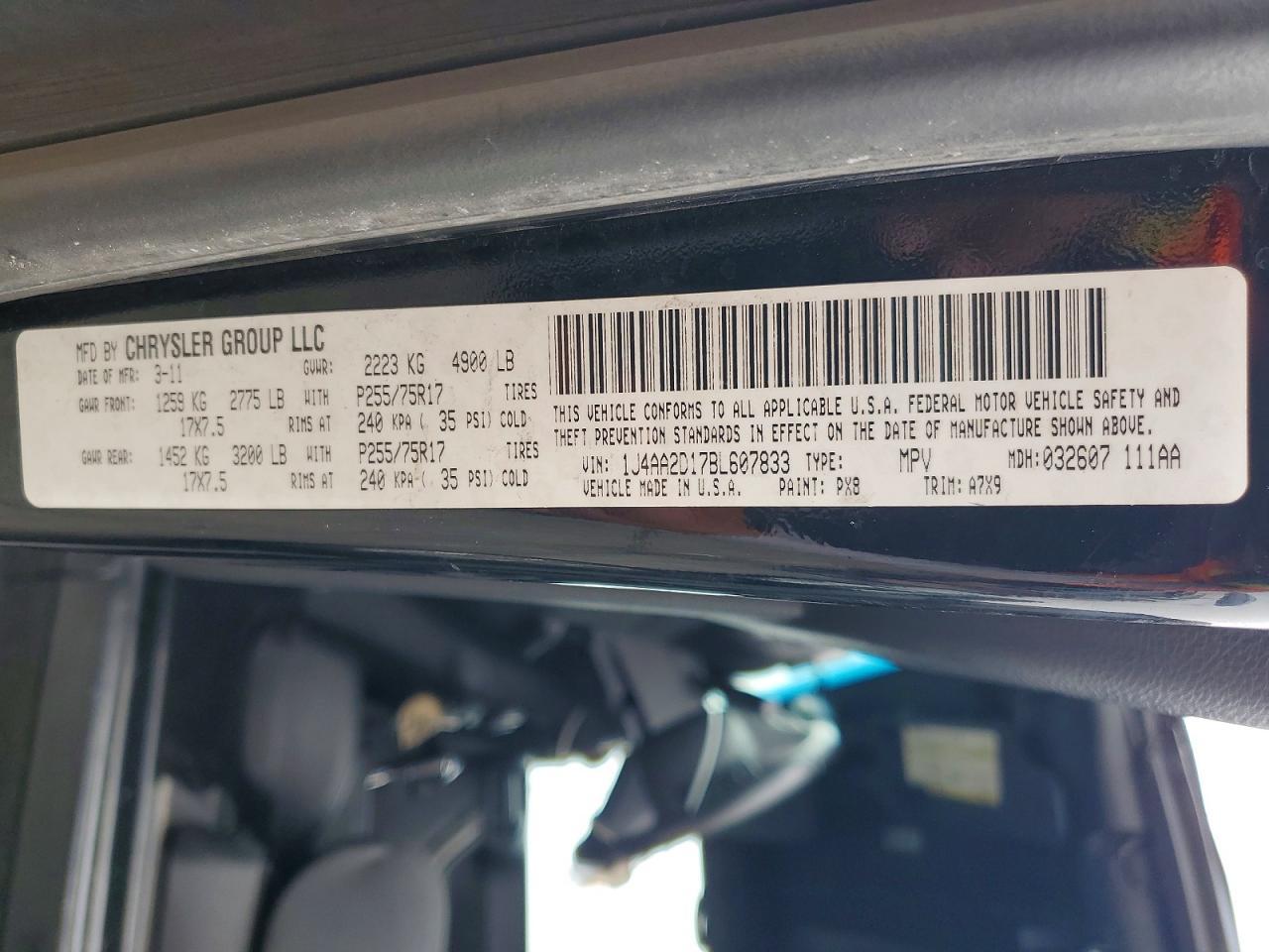 2011 JEEP WRANGLER