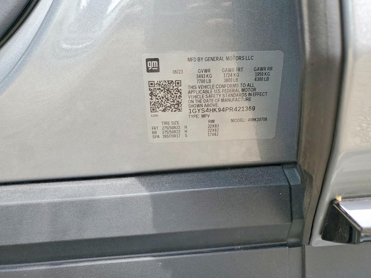 2023 CADILLAC ESCALADE