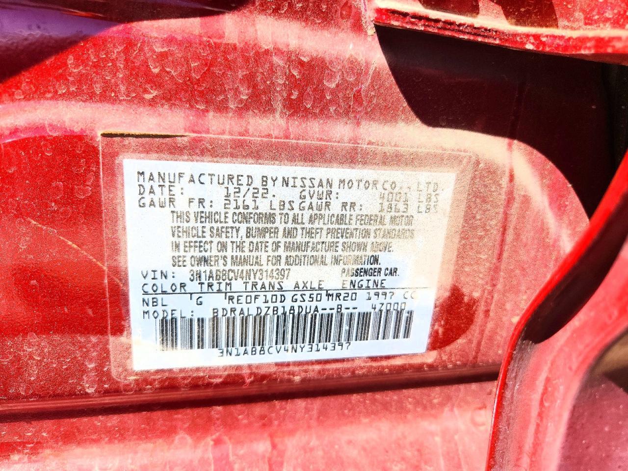 2022 NISSAN SENTRA