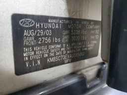 2004 HYUNDAI SANTA FE