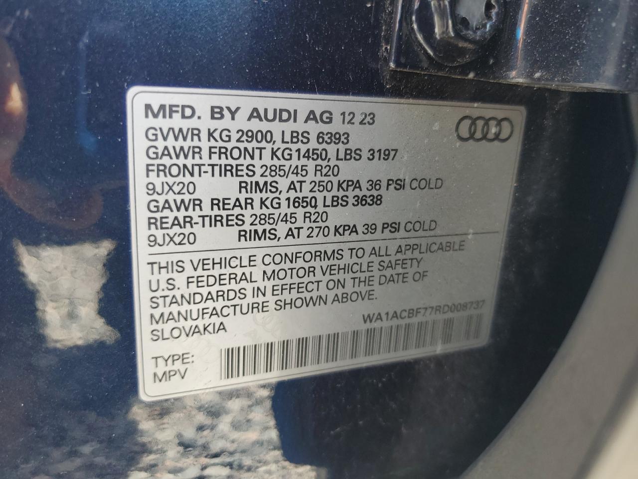 2024 AUDI Q7
