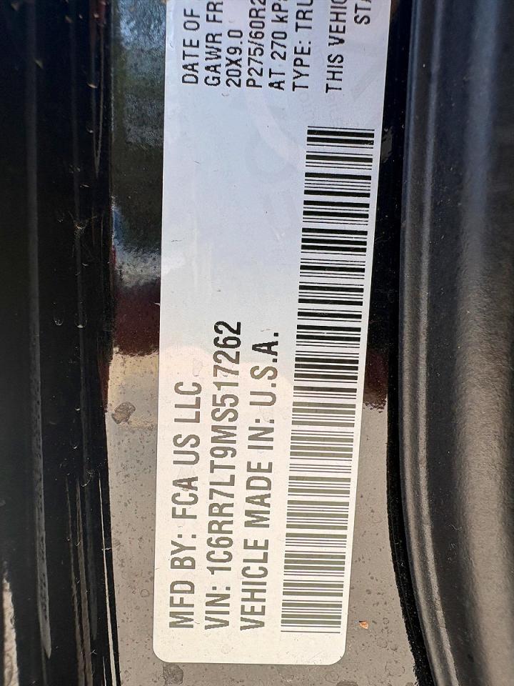 2021 RAM 1500