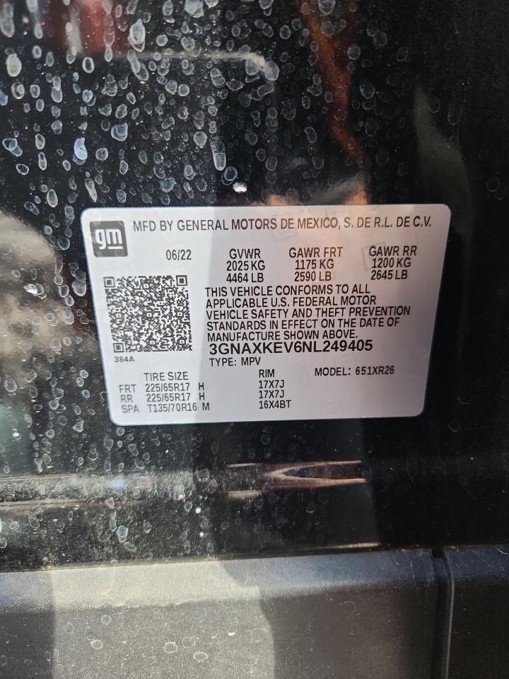2022 CHEVROLET EQUINOX