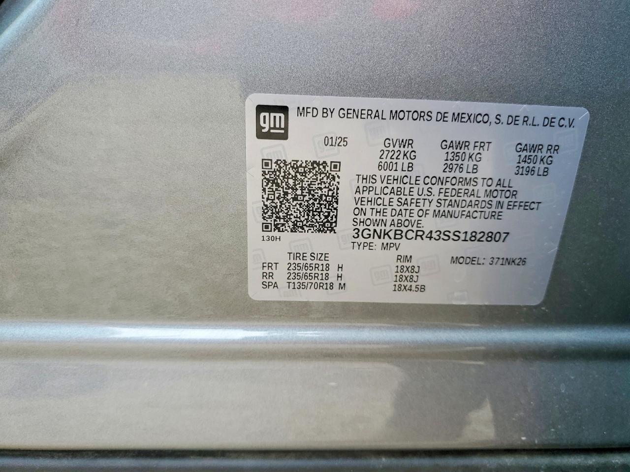 2025 CHEVROLET BLAZER