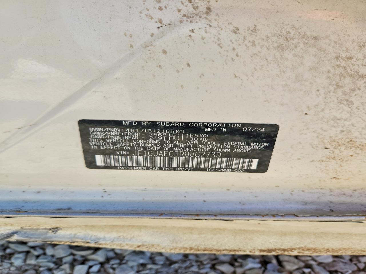 2024 SUBARU IMPREZA