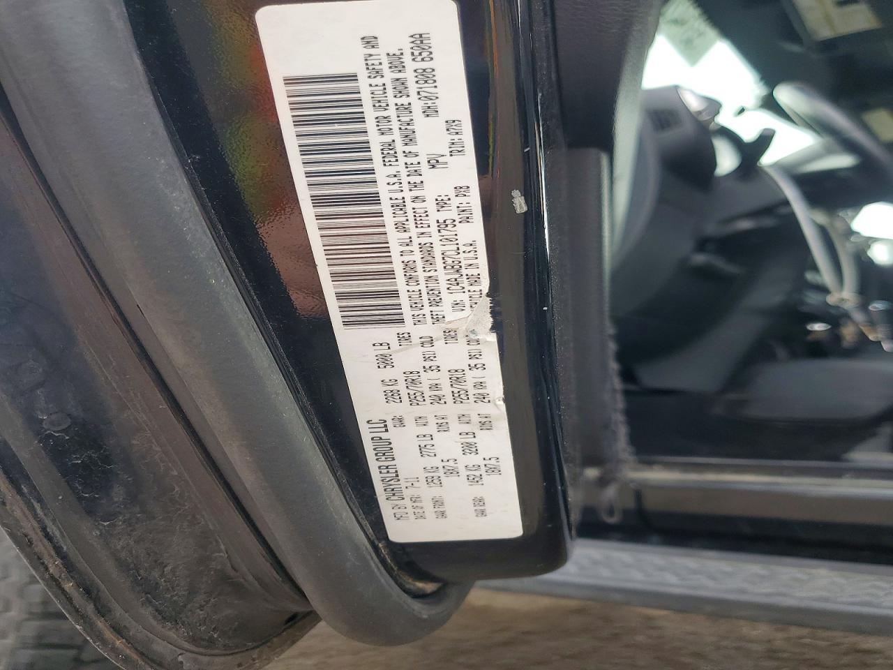 2012 JEEP WRANGLER