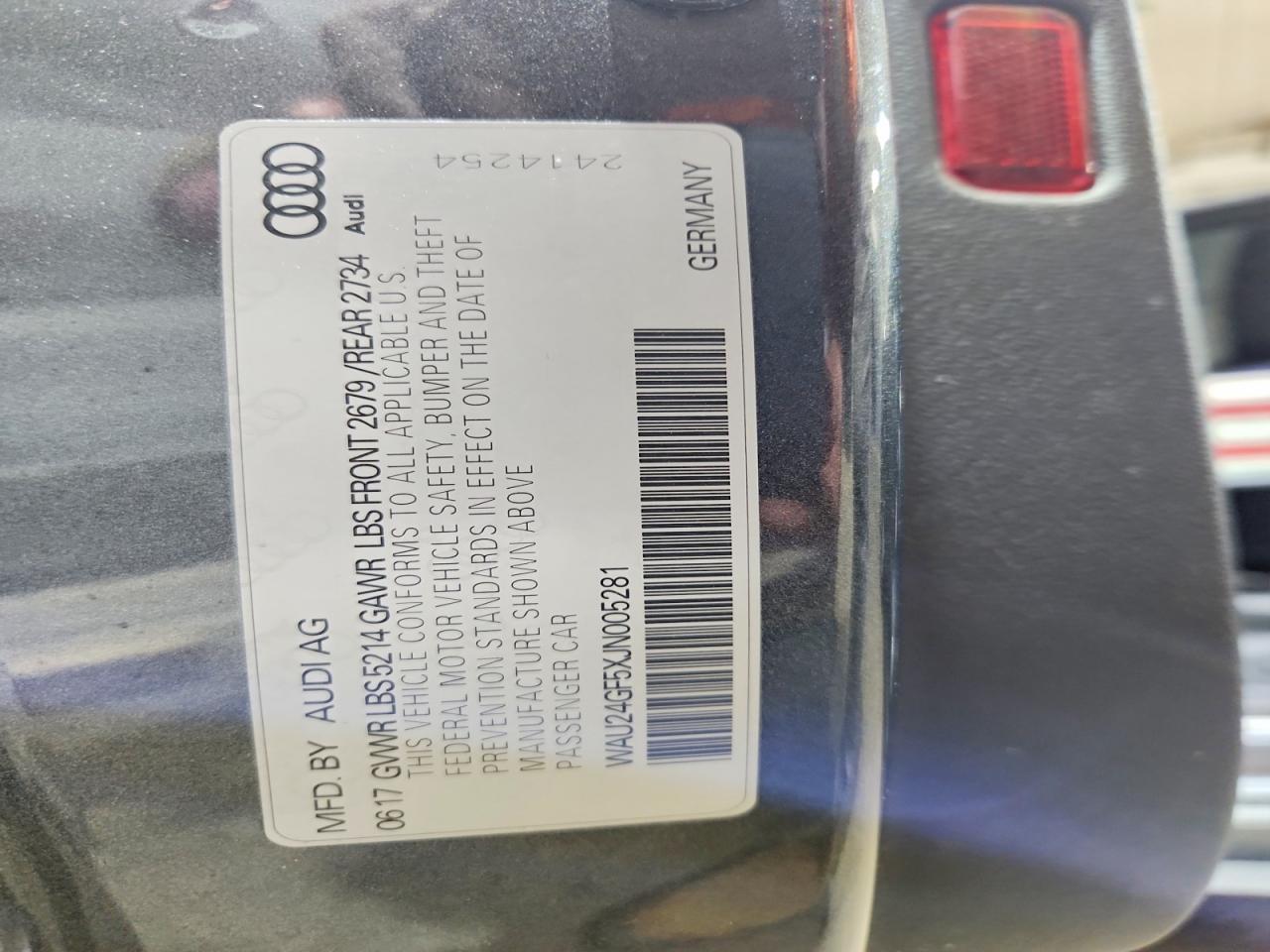 2018 AUDI S5