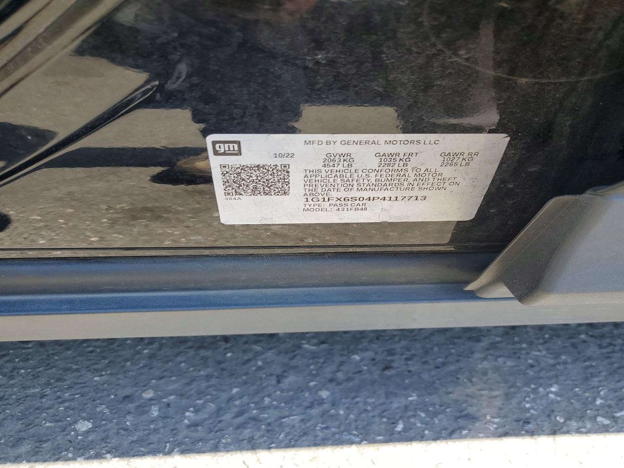 2023 CHEVROLET Bolt EV