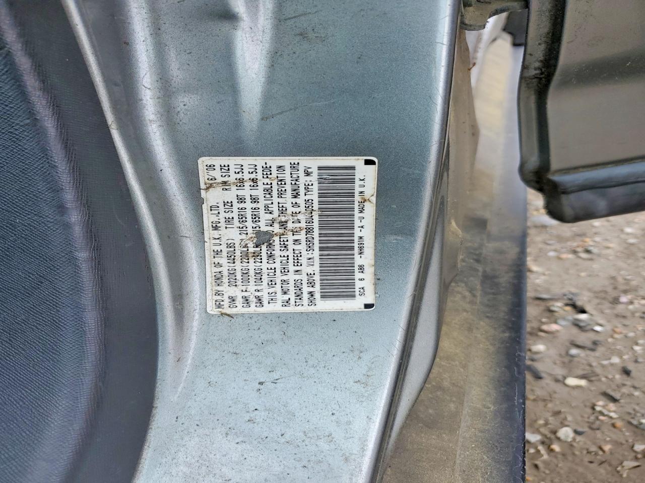 2006 HONDA CR-V