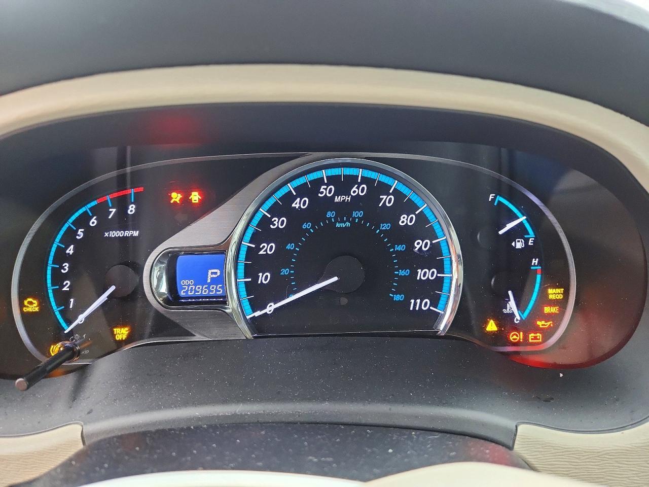 2012 TOYOTA SIENNA