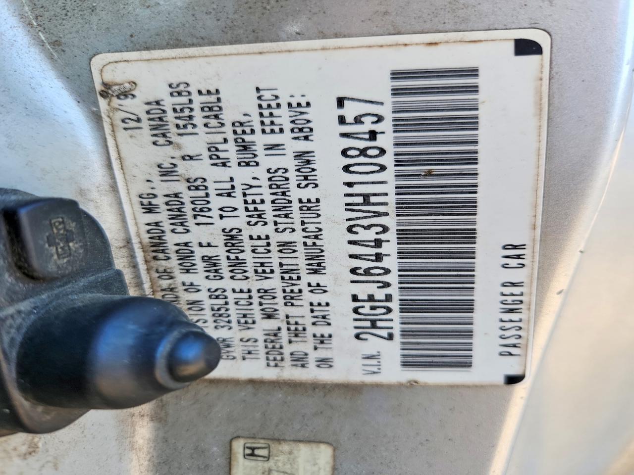 1997 HONDA CIVIC