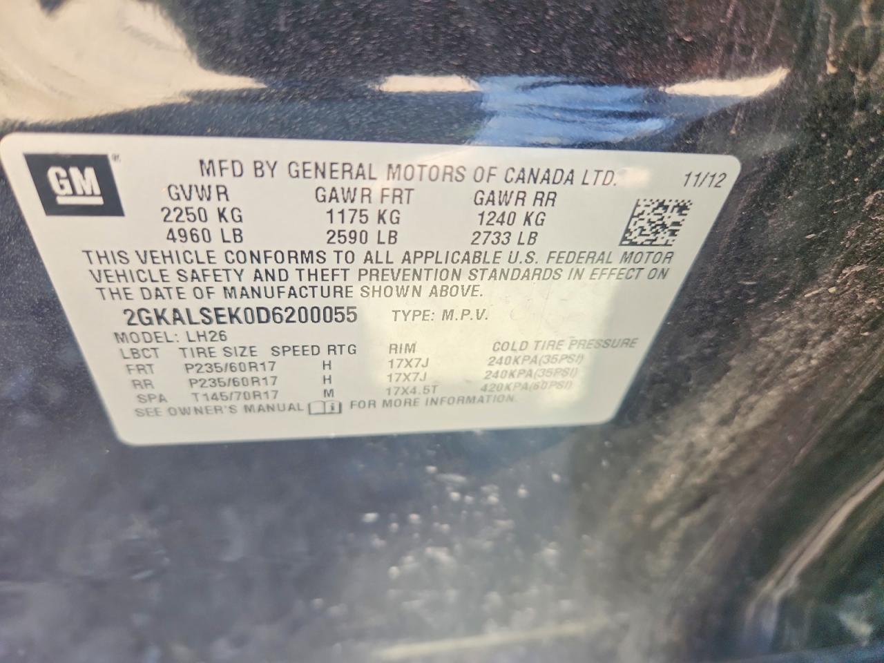 2013 GMC Terrain