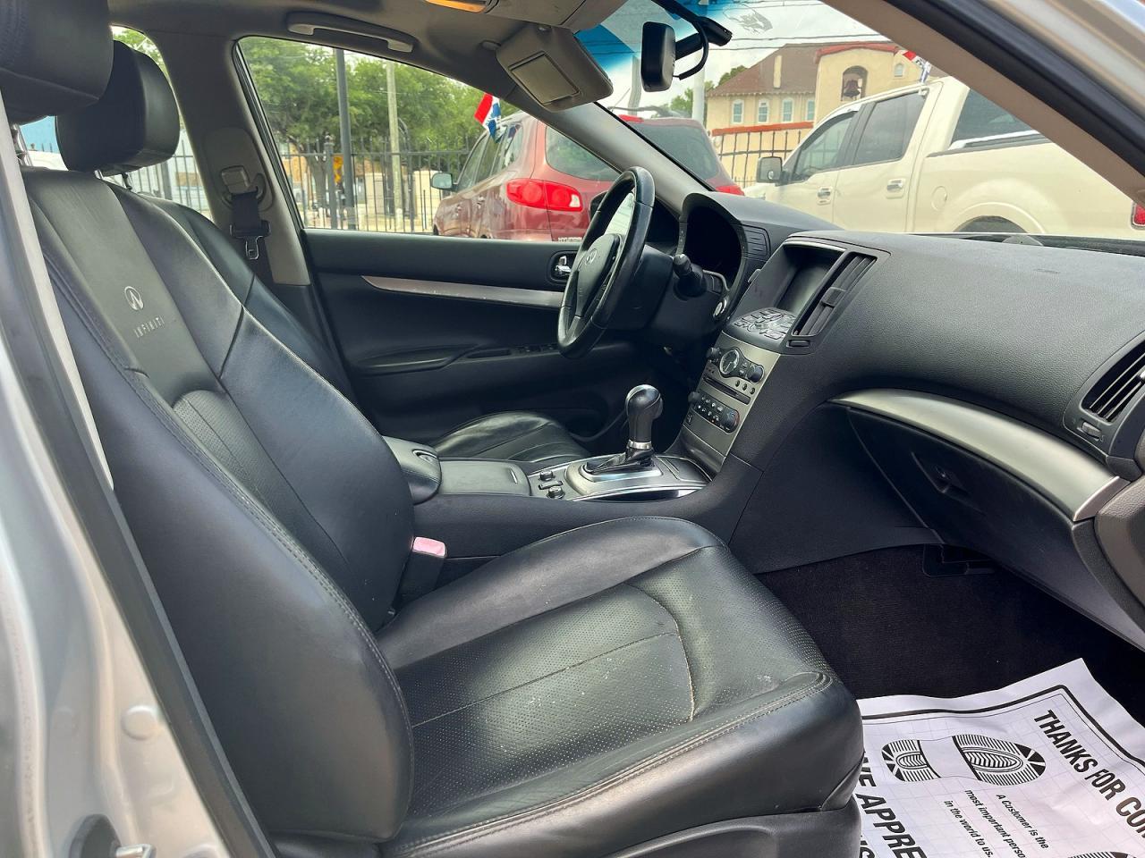 2012 INFINITI G25