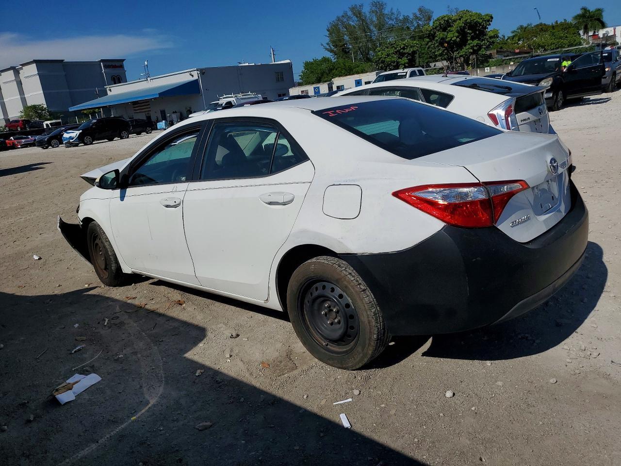 2016 TOYOTA COROLLA