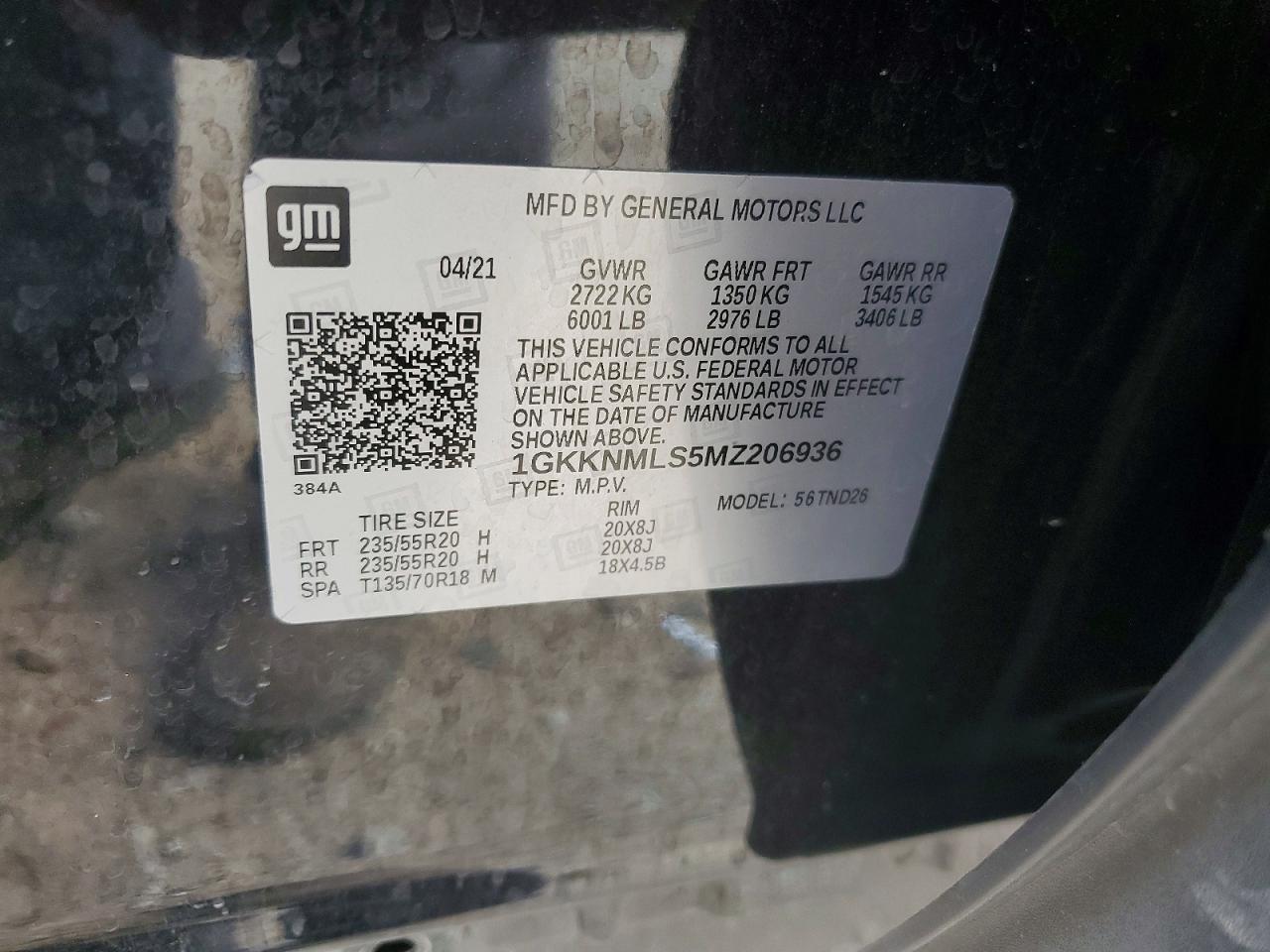2021 GMC ACADIA